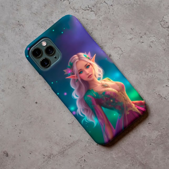 Fantasy elf princess elegant bright lovely elven Case-Mate iPhone case (Creator Uploaded)