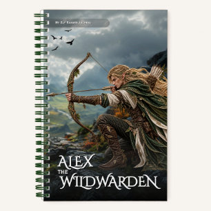 Fantasy Elf Ranger Notebook