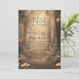 Fantasy Enchanted Bridal Shower Invitation