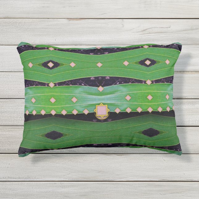 Fantasy Evening Clutch Outdoor Pillow (Front)