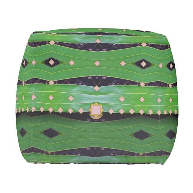 Fantasy Evening Clutch Outdoor Pouf (Back)