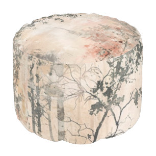 *~* Fantasy Faerie Forest Neutral Dreamy Pouf