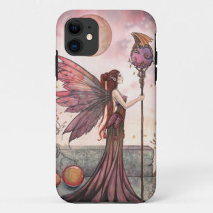 Fantasy Fairy and Dragon iPhone Case