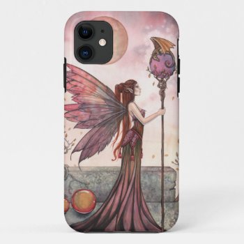 Fantasy Fairy And Dragon Iphone Case by robmolily at Zazzle