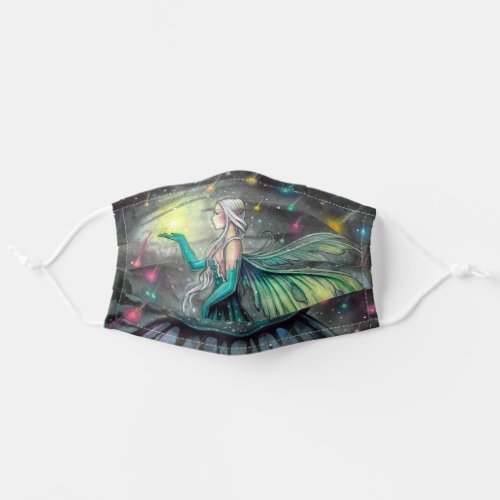 Fantasy Fairy Art by Molly Harrison Adult Cloth Face Mask