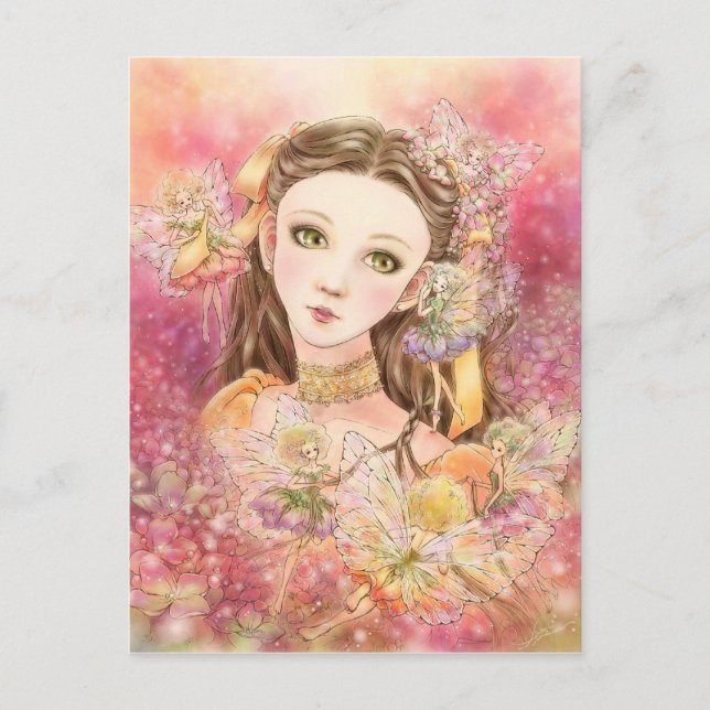 Fantasy Fairy Art Postcard (Front)