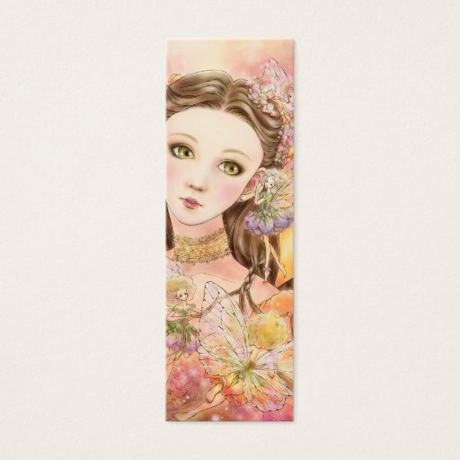 Customizable Fantasy Fairy Bookmark Business Card