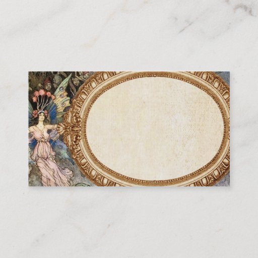 Customizable Fantasy Fairy Business Card