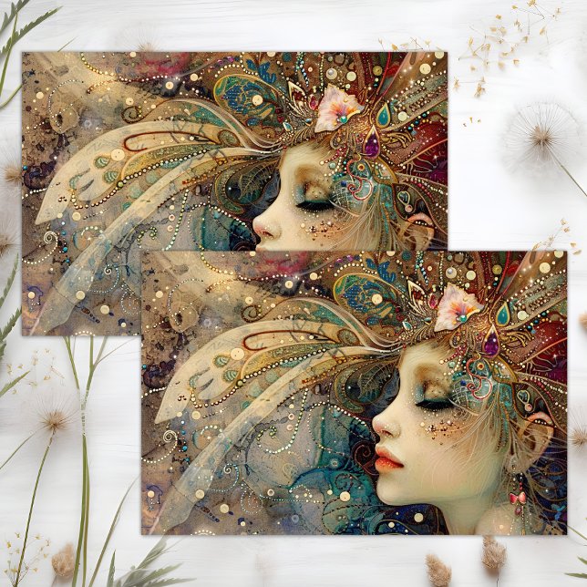 FANTASY FAIRY DECOUPAGE TISSUE PAPER (FANTASY FAIRY DECOUPAGE TISSUE PAPER)