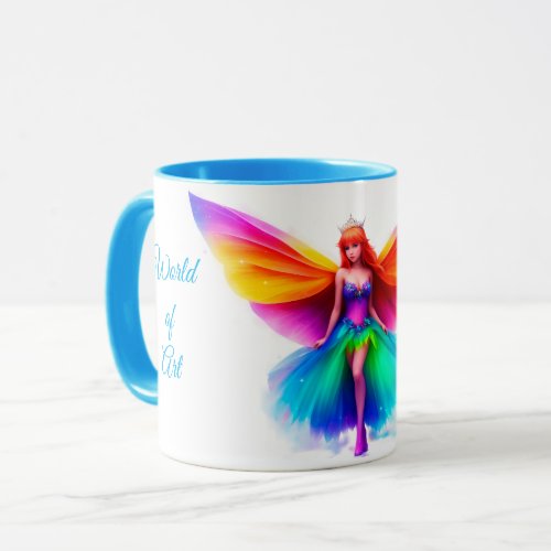 Fantasy Fairy Elegant Redhead Magic Lovely Pretty  Mug