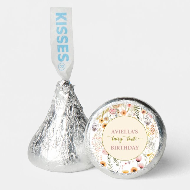 Fantasy Fairy First Wildflower  Hershey®'s Kisses® (Front)