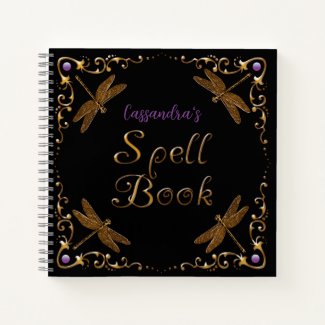 Fantasy Fairy Tale Spell Book Personalized 