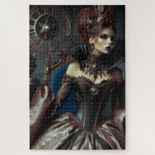 Fantasy Fairytale Elegant Evil Queen Jigsaw Puzzle