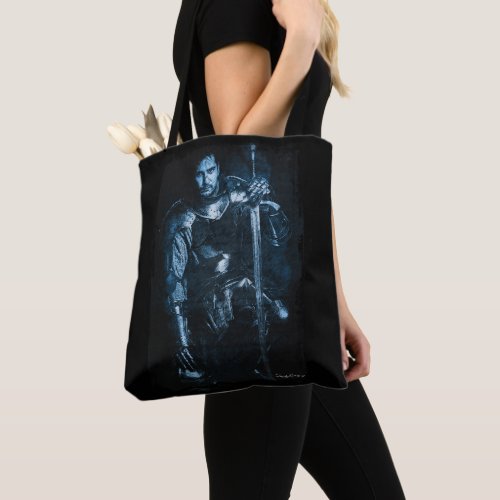 Fantasy Fairytale Medieval Knight In Armour Tote Bag