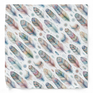 Fantasy Feather Bandana