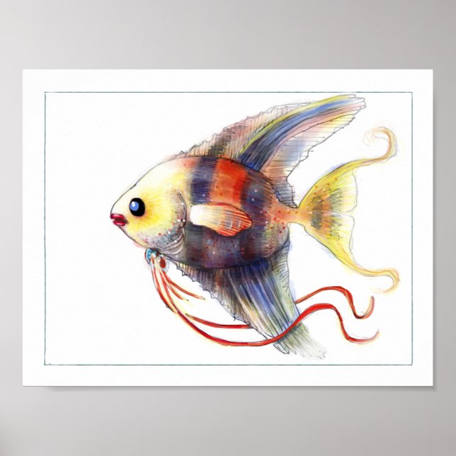 Fantasy Fish Poster: Angelica Poster (Front)