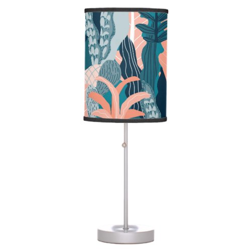 Fantasy Flora Paisley Jungle Dreams Table Lamp