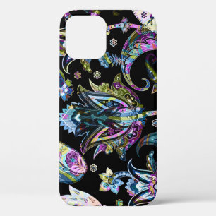 Fantasy Floral Paisley: Seamless Ornament iPhone 12 Case