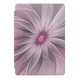 Fantasy Flower Abstract Plum Floral Fractal Art iPad Pro Cover