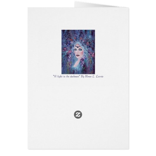 Fantasy Flower Fae cards by Renee L Lavoie (Back)