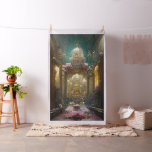 Fantasy Flowers Church - Fabric