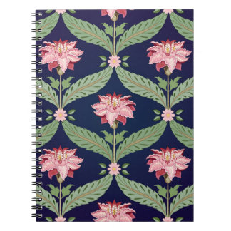 Fantasy Flowers: Dark Indian Motifs Notebook