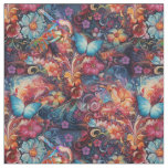 Fantasy Flowers express the joy of nature Fabric