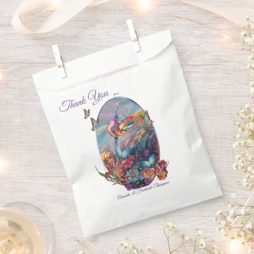 Fantasy Flowers express the joy of nature Favor Bag