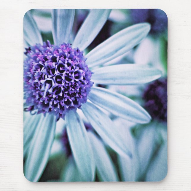 Fantasy Flowers in purple Mouse Pad (Front)