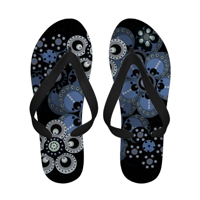 Fantasy Flowers You Customize Floral Flip Flops Flip Flops