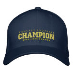 Fantasy Football 2009-2010 Champs Embroidered Baseball Hat at Zazzle