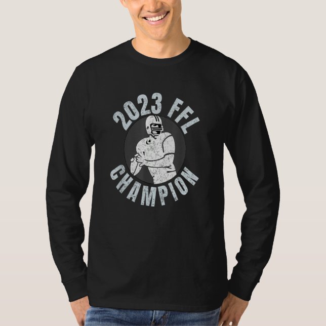 Fantasy Football 2023 League Champion Winner 2023  T-Shirt (Front)