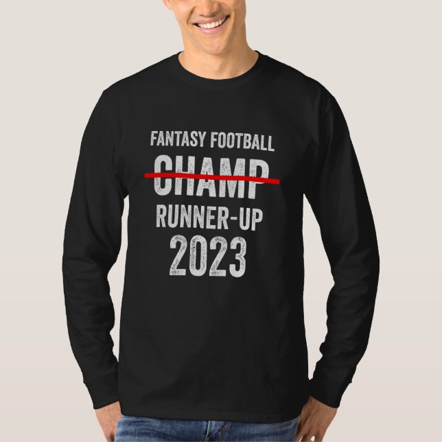 Fantasy Football 2023 League Runner-Up, 2023 FFL 2 T-Shirt (Front)
