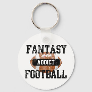 Fantasy Football Addict Keychain