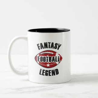 Fantasy Football - Black 11 oz Two-Tone Mug