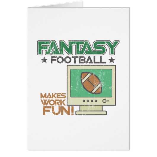 Fantasy Football Cards (Front)