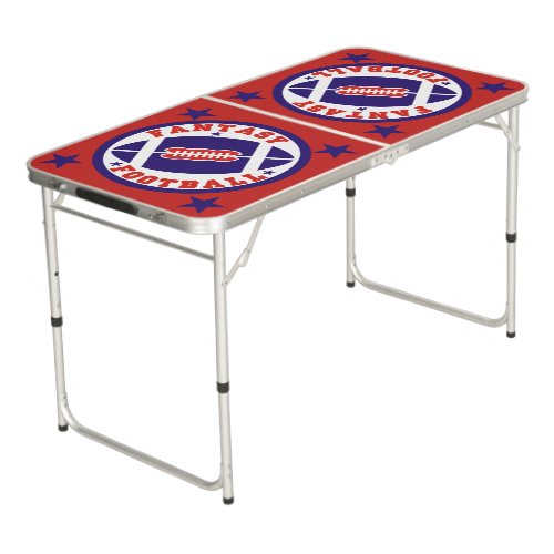 Fantasy Football Champ Beer Pong Table