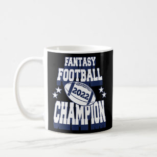 Fantasy Football Champ Championship 2022 Trophy  Coffee Mug