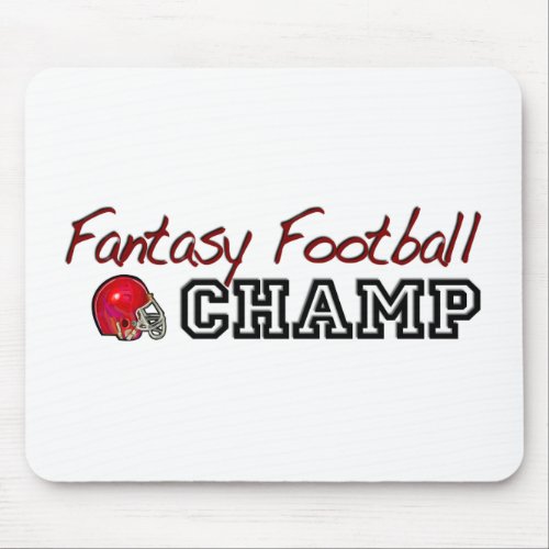 Fantasy Football Champ Mouse Pad