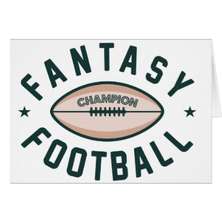 Fantasy Football Champion Cards