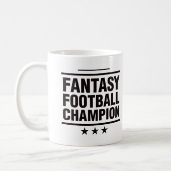 Fantasy Football Champion! Coffee Mug | Zazzle