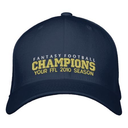 Fantasy Football  Champion Embroidered Baseball Hat