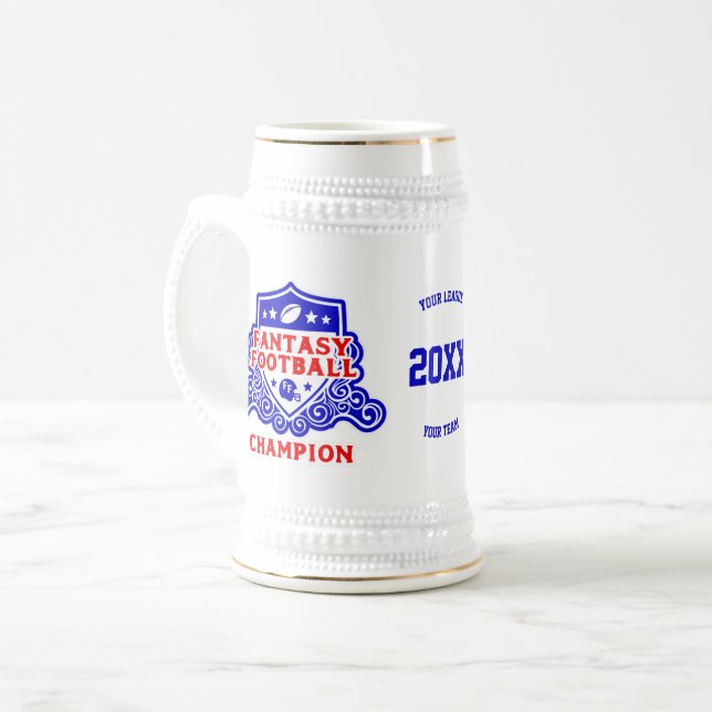 Fantasy Football Champion Mug (Front Left)