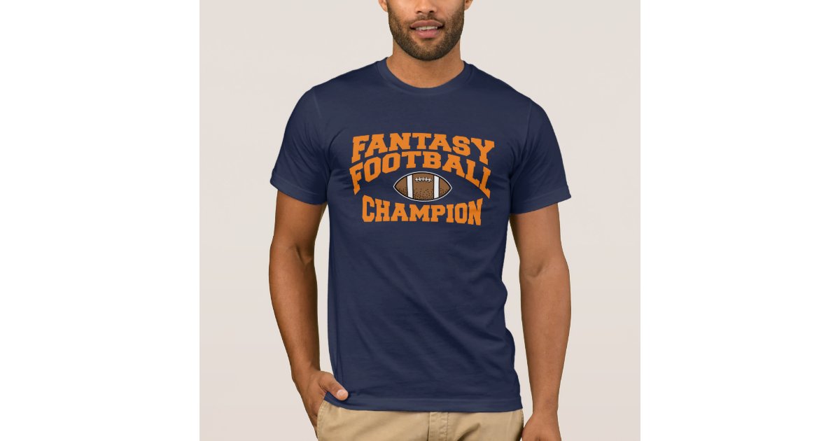 Short Sleeve T-Shirts Fantasy Football Funny NFL Champion Mens Graphic  Tees