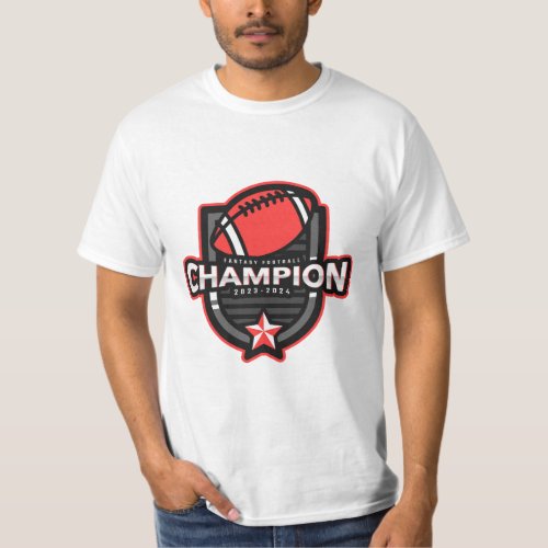 Fantasy football champions T_shirt