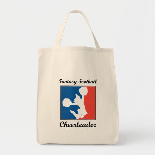 Fantasy Football Cheerleader Tote Bag