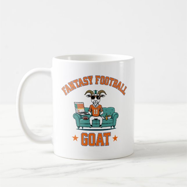 Fantasy Football  Coffee Mug (Left)