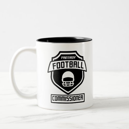 fantasy_football_commissioner_black_01 Two_Tone coffee mug