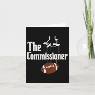Fantasy Football Commissioner Draft Party Ffl Fun  Card