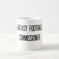 fantasy football commissioner mug